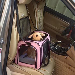 Tốt Nhất Người Bán Xách Tay Mèo Hãng Hàng Không Đã Được Phê Duyệt Mềm Có Thể Gập Lại Con Chó Tàu Sân Bay Túi Đóng Mở Vật Nuôi Tàu Sân Bay - Product Image 2