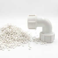 Raccord coudé en T pour tuyauterie, en PVC rigide haute résistance, résistant à la corrosion, haute pression, résistant aux intempéries, durable, de qualité injection