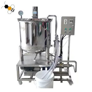 Honey Mixing And Filling Machine Honey Heating Filter Filtration Machine