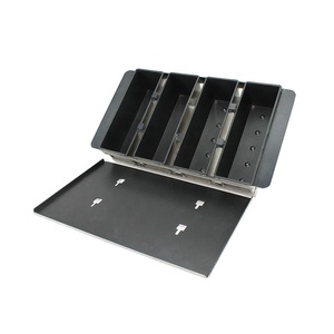Ustensiles de cuisson commerciaux personnalisés 3/4/5 sangles en aluminium pain pain grillé avec couvercle pain en tranches avec couvercle ensemble pour ustensiles de cuisson - Product Image 4