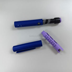 Multifunctional Disposable <b>Plastic</b> Insulin Pen 60IU 3ml Cartridge Compatible Single Use Pen Injector Adjustable Dose Scale - Product Image 5