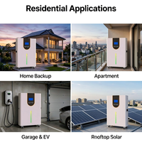 Onduleur solaire tout-en-un hors réseau 10 kW 15 kWh/16 kWh LiFePO4 MPPT Onde sinusoïdale pure 230 V Port RV Système énergétique personnalisé OEM ODM