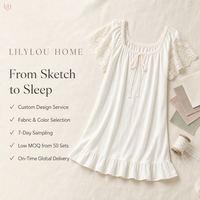 Nouvelle Robe de Nuit Exclusive en Coton Délavé Grande Taille, Coupe Ample, Froissement Naturel, Style Minimaliste, Courte, Idéale pour la Détente Quotidienne et l'Usage de Jour
