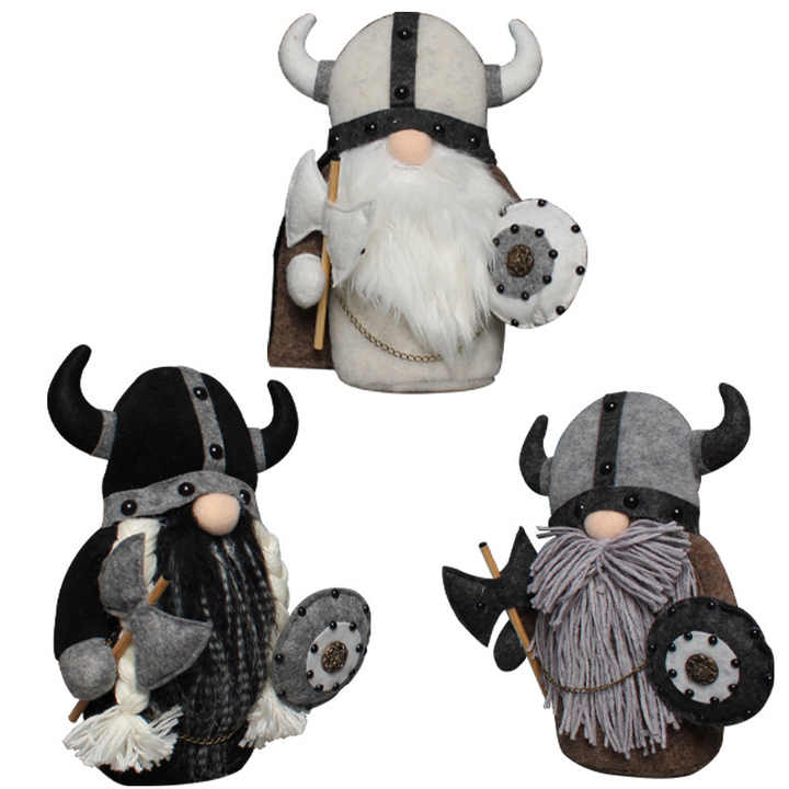 gnome セット Lumberjack Gnome – Gnome with Log and Saw Mid-Stride