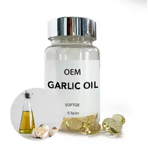 Natural HealthCare Product wholesale Dietary Supplements GMP Certificated best price black garlic oil Softgel with fish gelatin