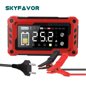 <span class=keywords><strong>Cargador</strong></span> de Baterías Universal AGM GEL Lifepo4 <span class=keywords><strong>12V</strong></span> 24V <span class=keywords><strong>5A</strong></span> 10A 15A 20A 25A Corriente Ajustable Automático BOOSTER <span class=keywords><strong>Cargador</strong></span> de Baterías para Automóvil - Product Image 2