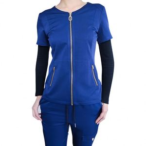 Chất Lượng Cao Khá Được Sử Dụng Chà Đồng Phục Bệnh Viện Đồng Phục Cho Phụ Nữ 1 Bộ Phụ Nữ Đồng Phục Tẩy Tế Bào Chết - Product Image 6