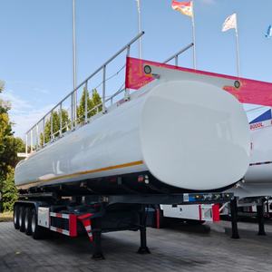 Alüminyum alaşımlı dizel benzinli benzinli yağ taşıma <span class=keywords><strong>tank</strong></span>ı yakıt tankeri  yarı römork - Product Image 5