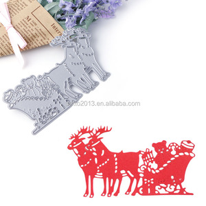 Décorations de Noël personnalisées matrices de dé<span class=keywords><strong>coupe</strong></span> gravure chimique découpes en métal pour Scrapbooking fabrication de cartes - Product Image 3