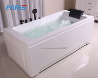 Prix d'usine pas cher Spa Baignoire 1 personne Air bain moussant Vente chaude Massage acrylique Bain Spa intérieur