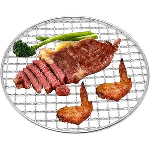 304 Assez Robuste 12 "X 24" Plaine Tissé Doux Flexible En Acier Inoxydable Braii Stand <span class=keywords><strong>Grillage</strong></span> - Product Image 5