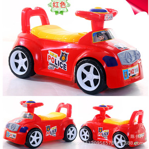 Ride On <b>Police</b> <b>Car</b> <b>Toy</b> For Kids 2-4 Years Plastic Unisex With Music And Lights - Product Image 5