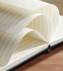 Online Budget Thick Real Leather Notebook Journal Diary Year Event Planner with Custom Cover or Inside Pages for New Party Favor - Product Image 6