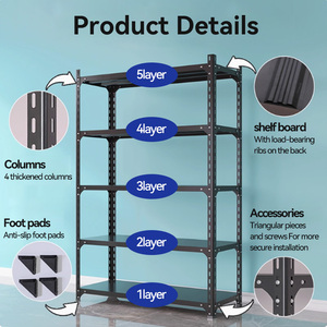 En düşük maliyetli hafif hizmet 50kg <span class=keywords><strong>2</strong></span> katmanlı seviye katmanlı ayarlanabilir dayanıklı çelik raf mikrodalga raf açısı çelik depolama rafları - Product Image 5