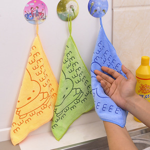 <b>Microfiber</b> Dishcloth Square Thickened Absorbent Kitchen <b>Cleaning</b> <b>Cloth</b> Hand Towel - Product Image 1