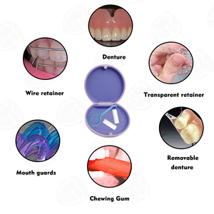 Estuche magnético de plástico transpirable para suministros dentales de hospital con logotipo personalizado, Etiqueta Privada para <span class=keywords><strong>retenedores</strong></span> <span class=keywords><strong>Invisalign</strong></span> - Product Image 5