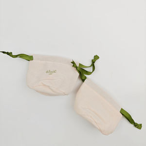 Pochette à bijoux en velours de coton imprimée à l'écran avec logo personnalisé, sac cadeau luxueux et doux pour cosmétiques, bougies, emballage INFFY modèle 10 - Product Image 2