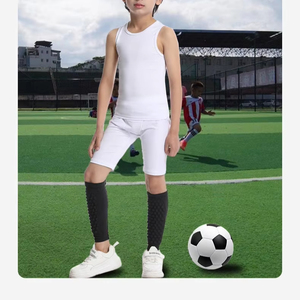 ที่คลุมป้องกันน่องของวัยรุ่นที่คลุมขาแบบรังผึ้งป้องกันการชนสำหรับเล่นกีฬาอุปกรณ์ป้องกันการปั่นจักรยานและปีนเขา - Product Image 6