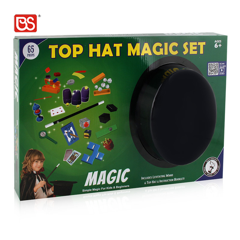 BS игрушку можно освоить без труда 16 в 1 топовое покрытие шляпа за 75 фокусы Show фокусы комплект 65 реквизита и инструкции фокусы коробка для продажи