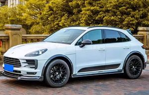 Kit de carrosserie en Fiber de carbone de haute qualité pour Porsche <span class=keywords><strong>Macan</strong></span> comprend diffuseur arrière de lèvre avant pare-chocs de voiture jupes latérales Spoiler nouveau - Product Image 4