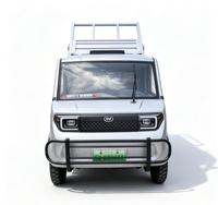 Mini camionnette hybride rechargeable LHD avec benne hydraulique basculante, camion de transport 4 roues CKD/SKD, batterie au lithium 2000W pour le transport agricole