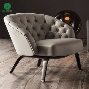 Moontree Modern Uniek Ontwerp Roestvrijstalen Woonkamer Meubilair Enkele Bank En Fauteuil - Product Image 1