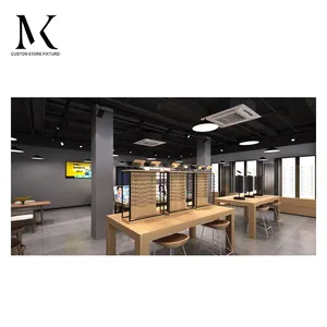 Lishi Customized Optical Shop Interior Design Eyewear Retail Display Stand Optical Display Cabinets