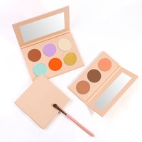 Palette de maquillage personnalisée DIY, fard à paupières, blush, highlighter, contour, combinaison libre, marque privée, cosmétique OEM