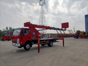 Véhicule de travail aérien ISUZU 4X2 18m, très demandé, avec nacelle isolée de 17m, machine de levage en stock - Product Image 4