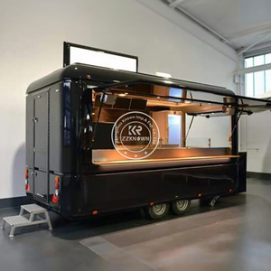 2025 Catering Concession Food Trailers Fully <b>Equipped</b> Foodtruck Fast Food Cart Coffee Ice Mobile <b>Kitchen</b> Food Truck - Product Image 2