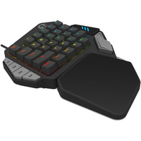 Delux T9X Internet BOX One-handed Keyboard Mobile Gaming Player Battle Grounds Keyboard for Mini Keyboard