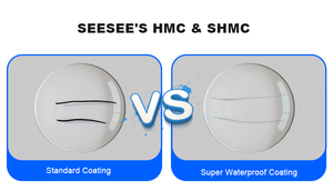 Pabrik Danyang Menyelesaikan Lensa Kacamata 1.61 ASP HMC+EMI +Hidrofobik - Product Image 3