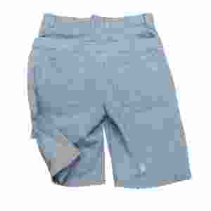 480GSM 100% Cotton men’s jeans shorts,Vintage Baggy Wide Leg denim shorts for men,Drawstring Double-<b>layer</b> belt men's jeans - Product Image 6