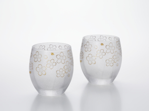 Ly thủy tinh Nhật Bản Fukizumi họa tiết may mắn, dùng làm ly uống nước, đồ uống, đồ thủy tinh cho đám cưới - Product Image 4