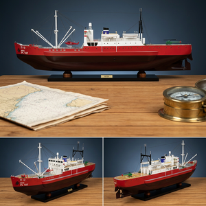 เรือบรรทุกน้ำมันไม้โซย่า รุ่นจำลอง-GIA NHIEN CO. LTD เรือจำลองไม้ TK0016P - Product Image 3
