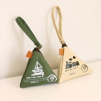 WML036 Monedero de Lona con Estampado Personalizado, Bolsa para Llaves, Mini Bolsa para Joyas, Bolsa de Regalo de Graduación