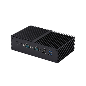 คอมพิวเตอร์ตั้งโต๊ะขนาดเล็ก Q10821C-S04 Qotom รุ่นไม่มีพัดลม J6412 VGA HD PC 2 USB3.0 6 USB2.0 พอร์ต LAN คู่ พอร์ต COM 2 ช่อง คอมพิวเตอร์อุตสาหกรรม - Product Image 5
