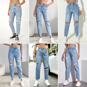 Vêtements jeans d'occasion en stock emballage mixte usine Asie du Sud-Est vente en gros vente en gros vêtements d'occasion