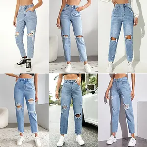 Vestuário estoque jeans usado Mixed embalagem Sudeste Asiático fábrica venda por atacado roupas usadas