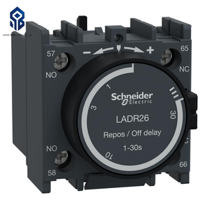 Schneider Brand New and Original Contactor <strong>Delay</strong> Module, Power Off <strong>Delay</strong>, Seconds; LADR23 Contactor <strong>Delay</strong> Module Power <strong>Delay</strong> <strong>1</strong>-3 - Product Image 1