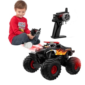Jacko Toys Nuevo Festival Comercial 2.4G Crazy Cow Vehículo Anfibio Todoterreno con Rociador y Ruedas Altas, Coche de Control Remoto para Niños - Product Image 5