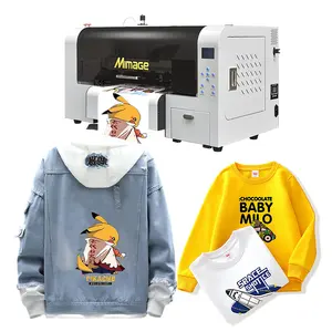 Manufacturer A3/A4 PET Film T-shirt Printer for Cotton Pigment Textile Ink Price with White Color