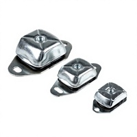 Amortisseur de vibrations de type cloche pour moteur marin avec réduction du bruit et installation facile
