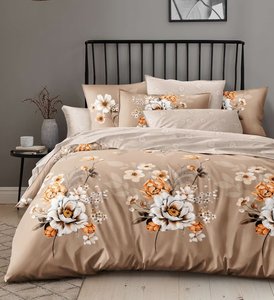 Tùy chỉnh vải thiết kế in hoa chải cá nhân 80gsm polyester sợi nhỏ duvet cover set - Product Image 3