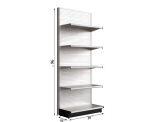 Vente en gros Présentoirs double face Étagères de supermarché pour dépanneurs Épiceries Pharmacies Métallique - Product Image 1