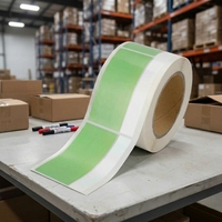 Etiqueta Autoadhesiva Personalizada al por Mayor, Rollo de Vinilo en Blanco con Logotipo Impreso, Etiqueta de Transferencia de Calor Resistente al Agua