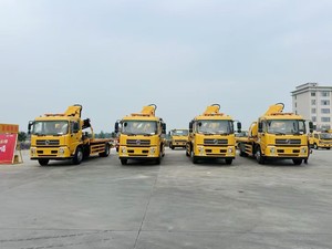 Fabricante DONGFENG 4x2 4x4 Off Road Rescue Wrecker con 8T Crane 10T Grúa de pluma plegable para accidentes de tráfico Bad Car Carrier - Product Image 3