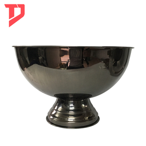 Custom Bar Party <strong>Tool</strong> Hammered Large Ice Bowl Wine Beer Ice Bucket Champagne Stainless Steel Metal Wine <strong>Cooler</strong> Chiller - Product Image 5