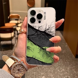 เคสโทรศัพท์ลายร่องรอยต้นไม้สำหรับ iPhone 17 16 <span class=keywords><strong>15</strong></span> 14 13 12 Pro เคสโทรศัพท์ TPU แบบเต็มรูปแบบและป้องกันการตกกระแทก - Product Image 6