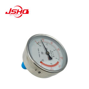 Y-100 चीन निर्माता स्टेनलेस स्टील दबाव गेज 0 ~ 60mpa रेंज जिआंगसु मूल - Product Image 5